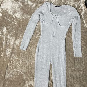 Gray Jumpsuit